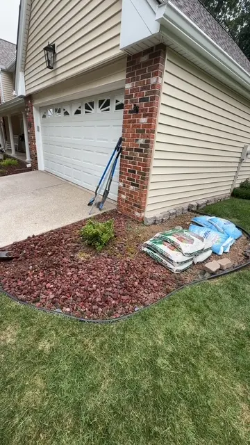 Exterior landscaping improvement