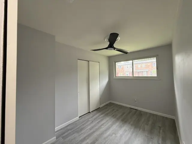 Freshly finished bedroom