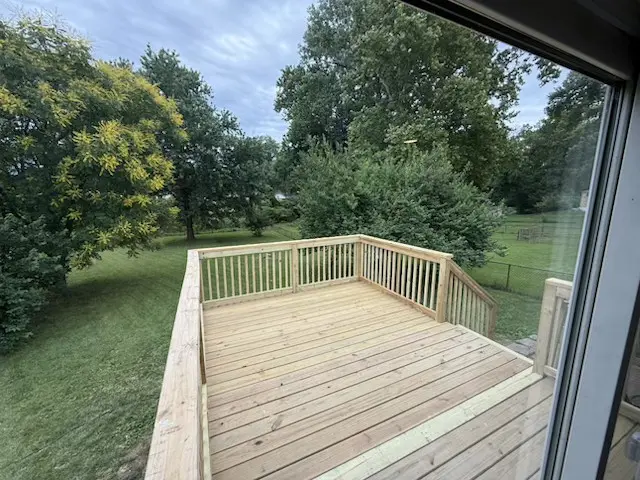 New backyard deck