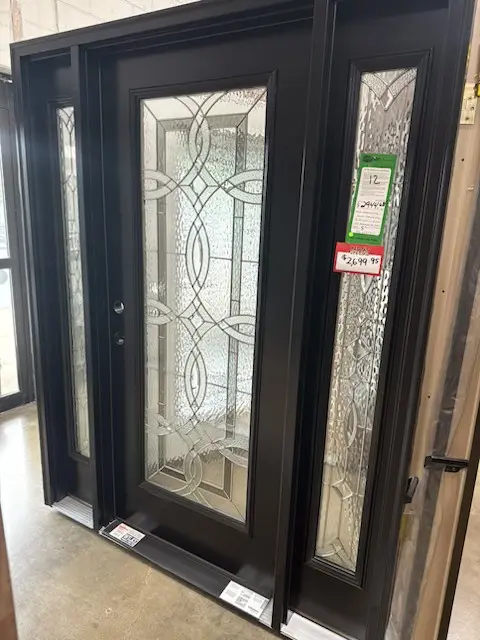 Entry door ready for installation