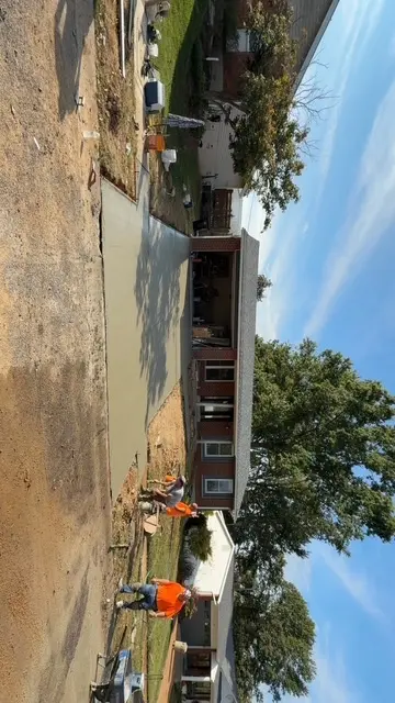 Residential concrete project