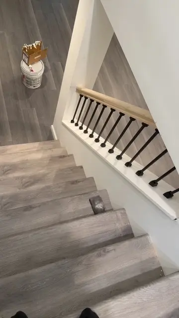 Stair and railing update
