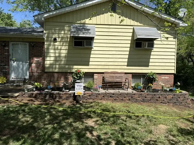 Exterior landscape project