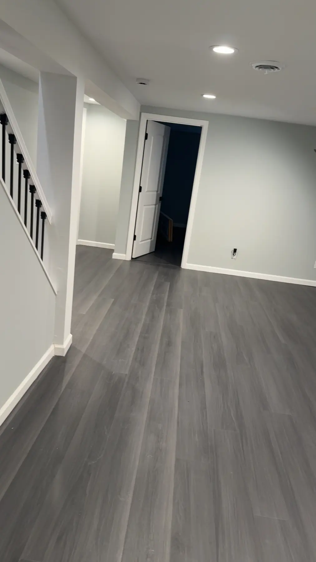 Finished hallway renovation