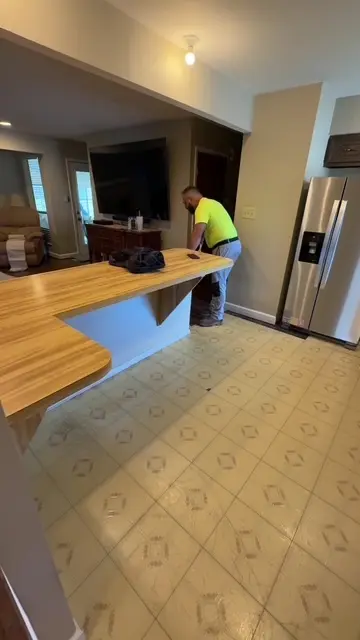 Kitchen preparation work
