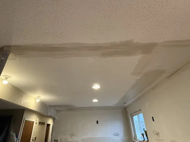 Ceiling and wall finishing