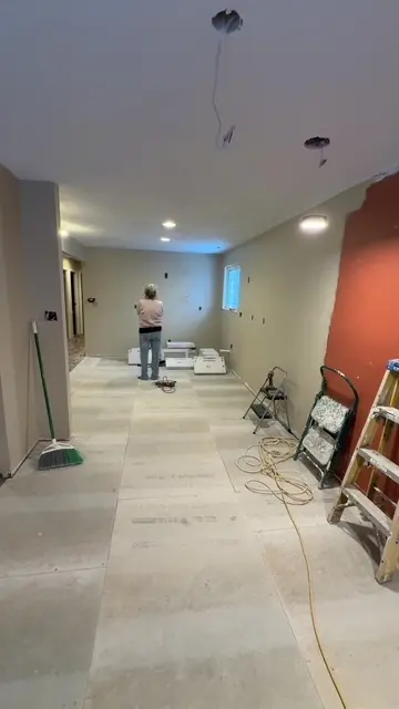 New flooring through main level